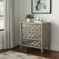 15" Brown Standard Accent Cabinet With Three Drawers