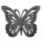 23" X 19" Black Rustic Butterfly Wooden Wall Decor