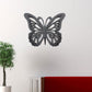 23" X 19" Black Butterfly Wood Hanging Dimensional Sculpture