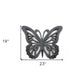 23" X 19" Black Butterfly Wood Hanging Dimensional Sculpture