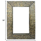 Bronze Rectangle Accent Metal Mirror