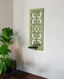 Green Wood Hanging Dimensional Sculpture