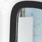 Set of Two Black Solid Wood Wall Sconce Candle Holders