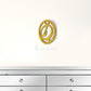 Yellow Wood Wall Decor