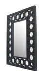 Black Square Accent Mirror