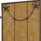 60 X 72 Brown Metal Lone Star - Screen