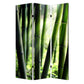 48" X 72" Multi Color Wood Canvas Bamboo  Screen