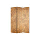 48" X 72" Multi Color Wood Canvas Brown Marble  Screen
