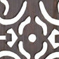 67" Brown Wood Folding Three Panel Screen Room Divider