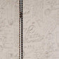 84" Beige Fabric Folding Four Panel Screen Room Divider