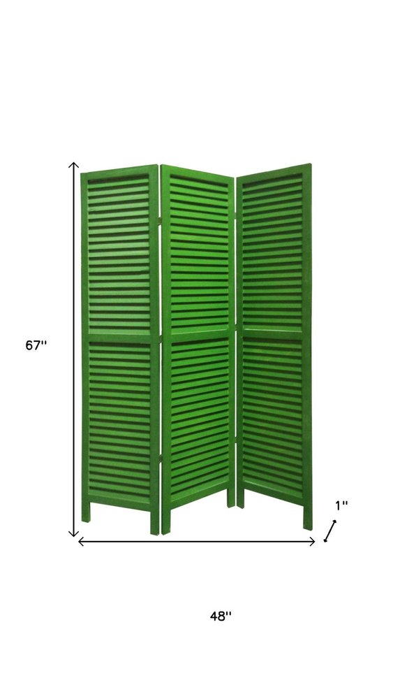 48 X 67 Black Wood Shutter - Screen