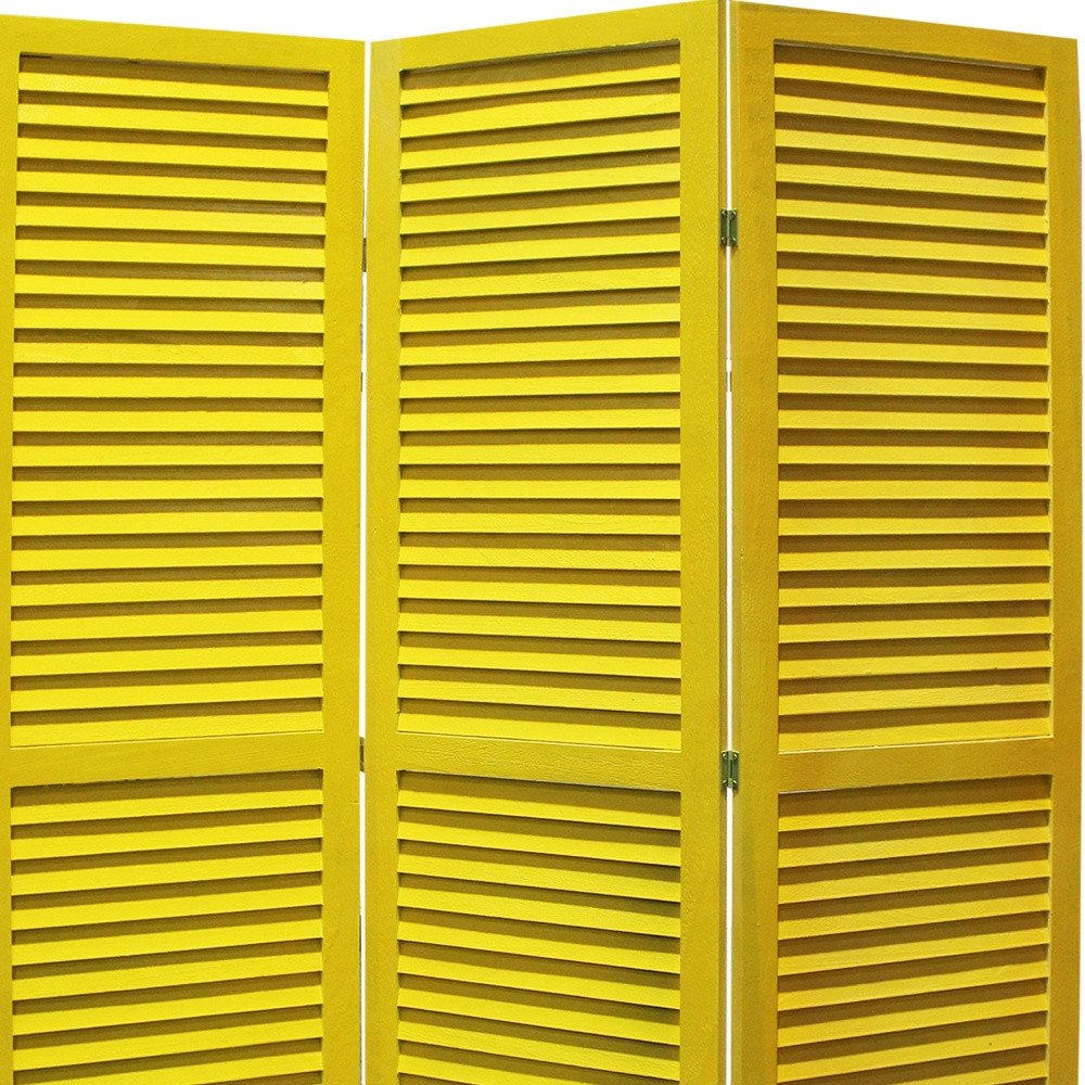 48 X 67 Black Wood Shutter - Screen