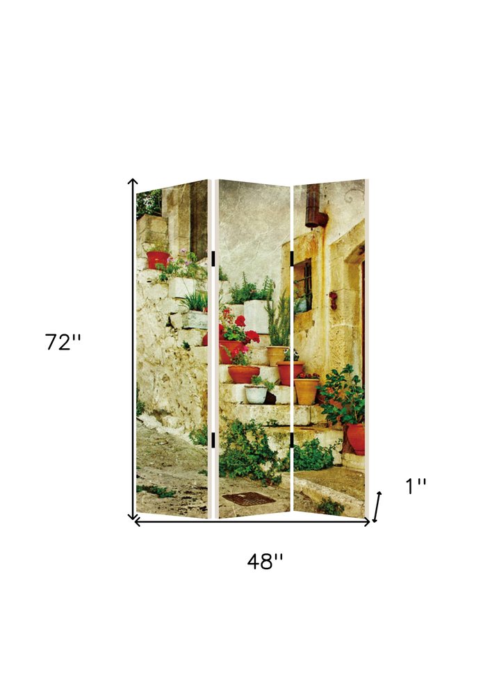 48 X 72 Multi Color Spanish Tidings  Screen