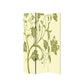 72" Green Canvas Folding Three Panel Screen Room Divider