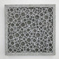 17" X 17" X 2" Brown Sandstone Square Bubble Design - Wall Decor