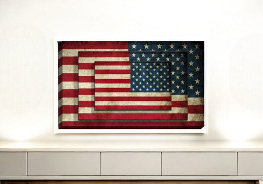America flag Unframed Print Wall Art
