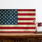 USA Flag Canvas Print Wall Art 2 Piece Set Wall Art