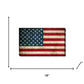 USA Flag Canvas Print Wall Art 2 Piece Set Wall Art
