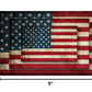 Set Of Four American Flag Print Wall Art