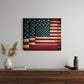 Set Of Four American Flag Print Wall Art