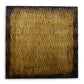 24" X 24" X 1" Raw Wood Look Silver Finish Square Wall Art Medium