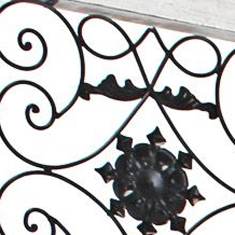 84" Blue Wood Folding Four Panel Screen Room Divider