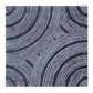 17" X 17" X 2" Gray, Lined Square - Wall Decor