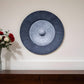 20" X 20" Gray Sandstone Hanging Dimensional Sculpture Wall Decor