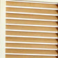 67" Natural Wood Folding Three Panel Screen Room Divider