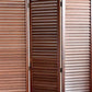 47" X 67" Brown Wood  Screen