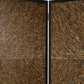 84" Brown Folding Two Panel Screen Room Divider
