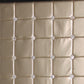 84" Gold Fabric Folding Two Panel Screen Room Divider