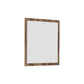 41" Natural Wood Framed Accent Mirror