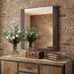 41" Gray Framed Mounted Accent Mirror