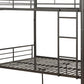 Gunmetal Full Over Full Metal Bunk Bed