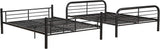 Gunmetal Full Over Full Metal Bunk Bed