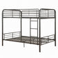 Gunmetal Full Over Full Metal Bunk Bed