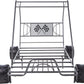Gunmetal Steel Twin Bed Frame