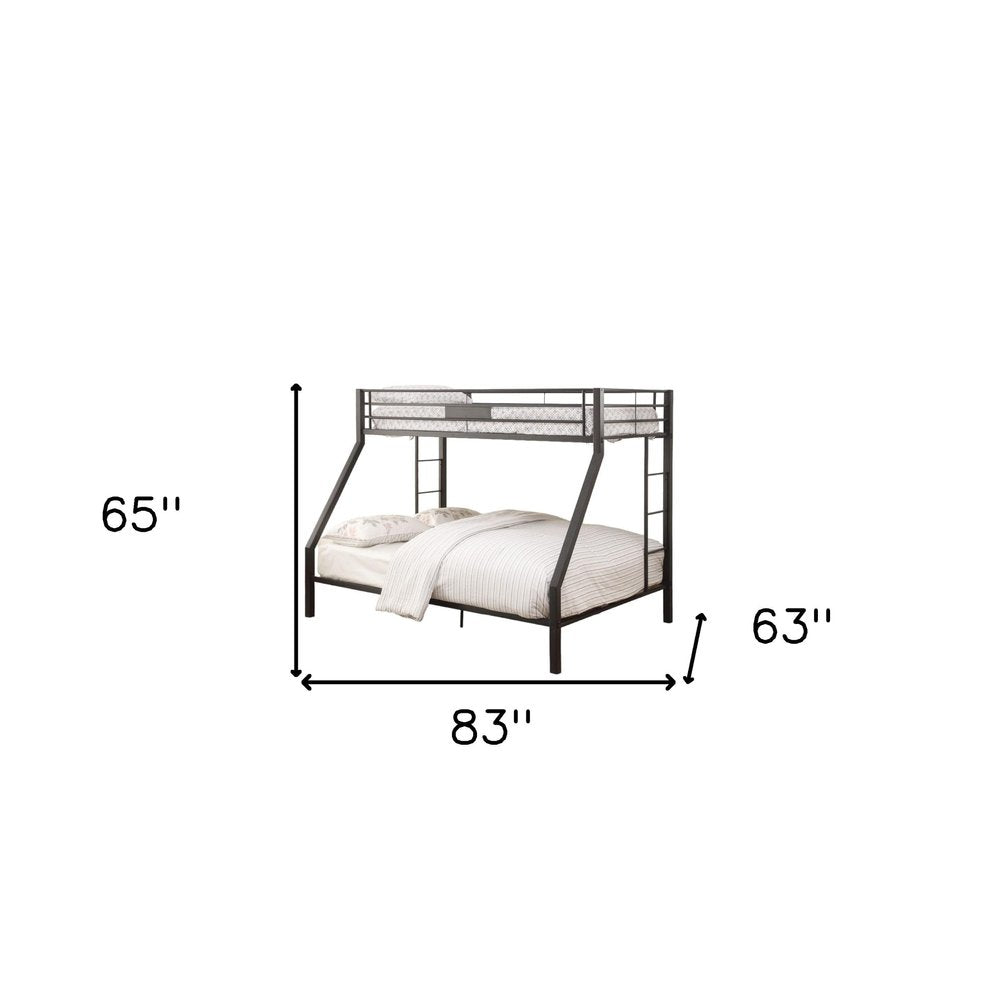 Twin Over Queen Bunk Bed
