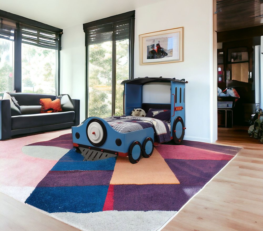 Gunmetal Steel Twin Bed Frame