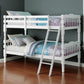 White Twin Over Twin Bunk Bed