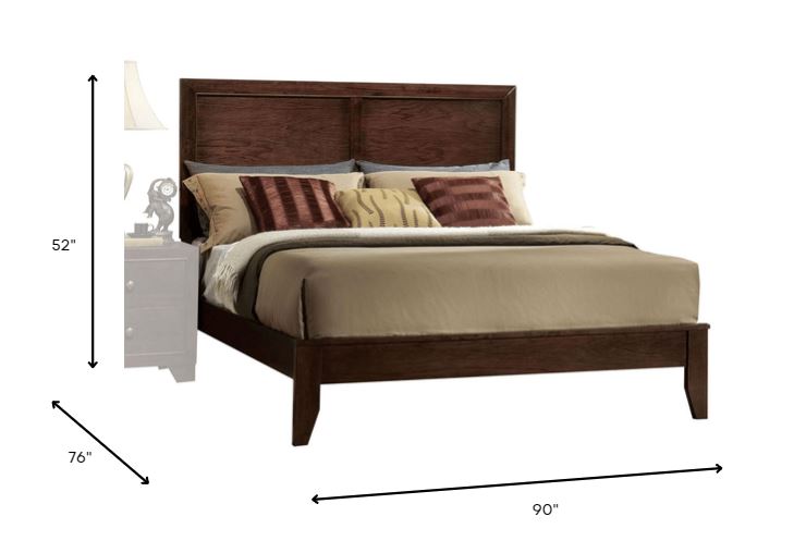 Espresso King Bed Frame