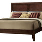 90" X 76" X 52" Espresso Rubber And Tropical Wood California King Bed