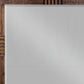 Reclaimed Oak Finish Rectangular Mirror
