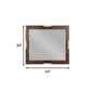 Reclaimed Oak Finish Rectangular Mirror