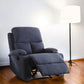 32" Blue Linen Recliner