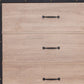 31" Oak Wood Five Drawer Dresser