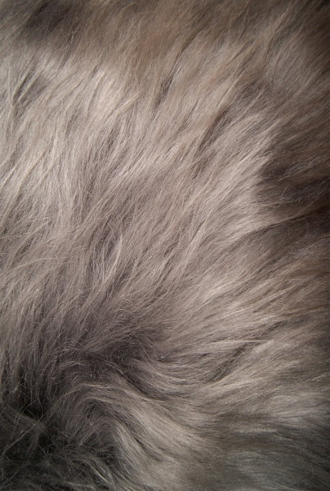 15" X 15" Gray Synthetic Solid Color Pad