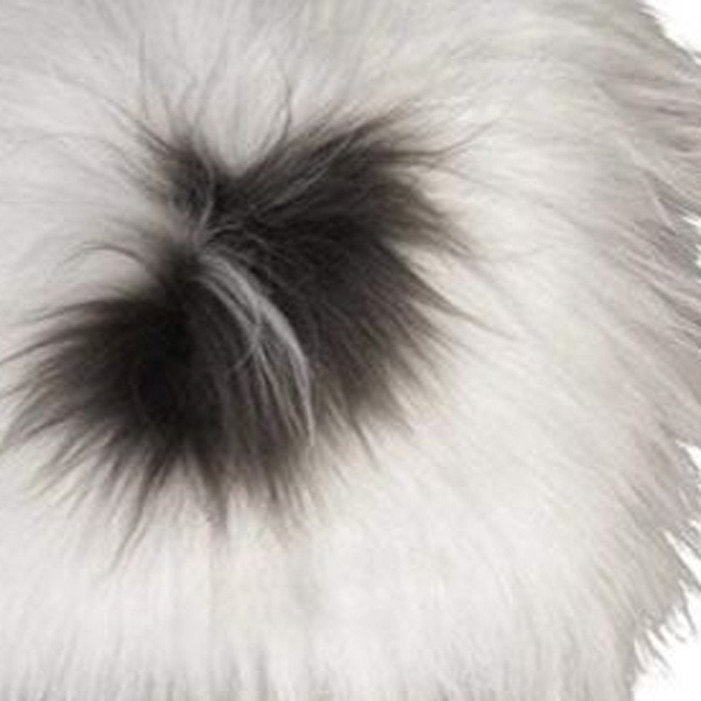 15" X 15" Gray Synthetic Solid Color Pad