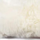 12" X 20" Natural Sheepskin Throw Pillow
